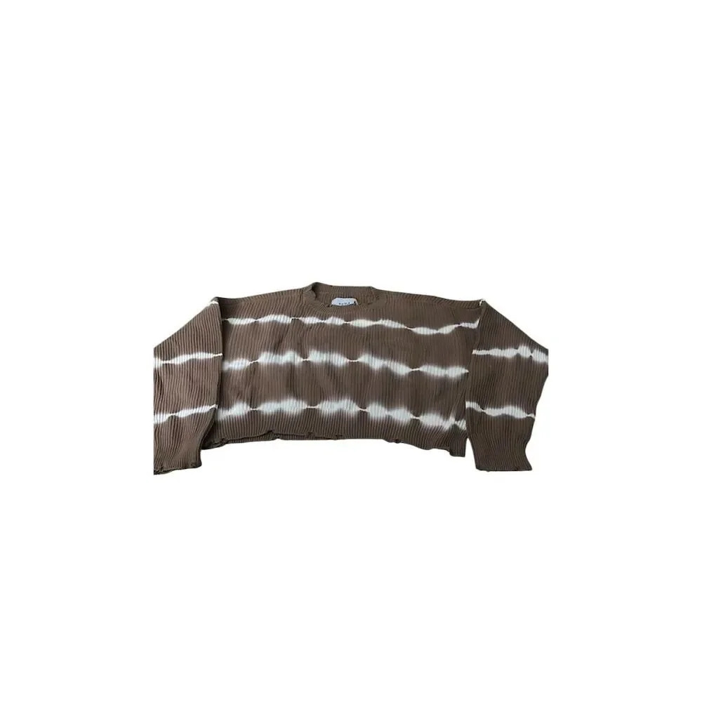 Pistola Women's M Brown Tie-Dye Crew Neck Pullover Sweater Casual Knit
121 - Picture 2 of 7